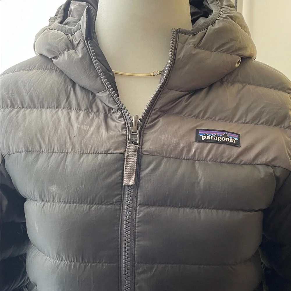 Patagonia Dark Gray Hooded Jacket